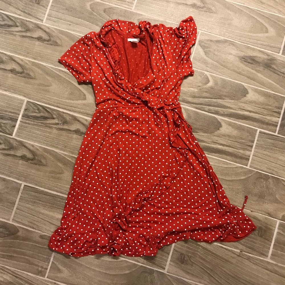 H&M polka dot dress